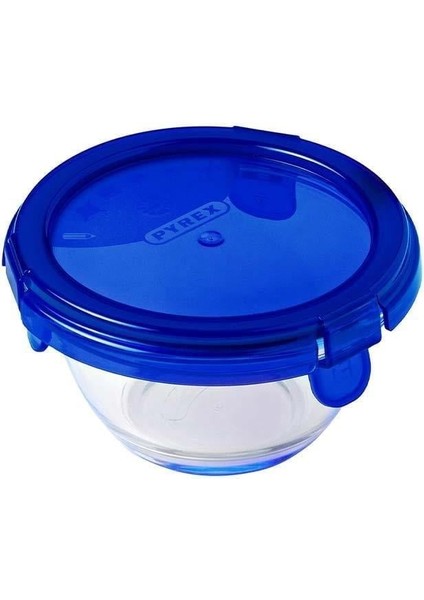 894Pgpb/7040 Kapaklı Yuvarlak Saklama Kabı 0,2L