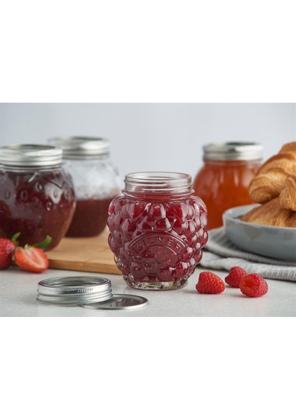 Böğürtlenli Reçel Kavanozu 400 ml modelleri