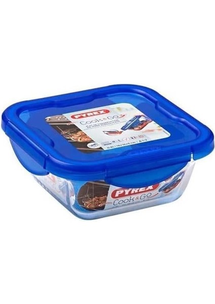 Cook & Go Kare Cam Saklama Kabı 0.8 L