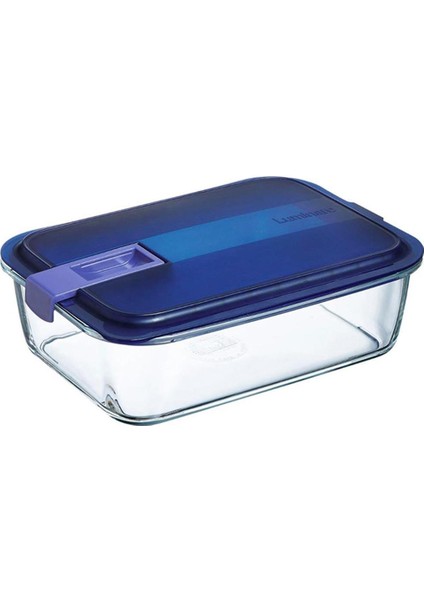 Luminarc Temp Easy Box Dikdörtgen 197 CC Mavi Kapak