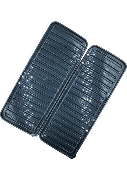 2'li Şeffaf Saklama Kabı 2x1 Lt BGMT1115 Mikrodalga Buzdolabı ve Dondurucu Uyumlu Düzenleyici modelleri