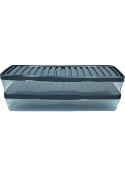 2'li Şeffaf Saklama Kabı 2x1 Lt BGMT1115 Mikrodalga Buzdolabı ve Dondurucu Uyumlu Düzenleyici fırsatları