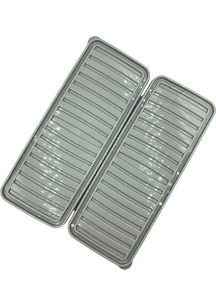 2'li Şeffaf Saklama Kabı 2x1 Lt BGMT1115 Mikrodalga Buzdolabı ve Dondurucu Uyumlu Düzenleyici modelleri