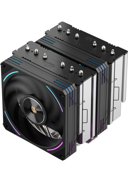 Mu Th6 Siyah 2X120MM Argb Hava Soğutucu