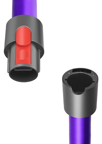 Dyson V7 , V8 , V10 Uyumlu Süpürge Borusu Mor