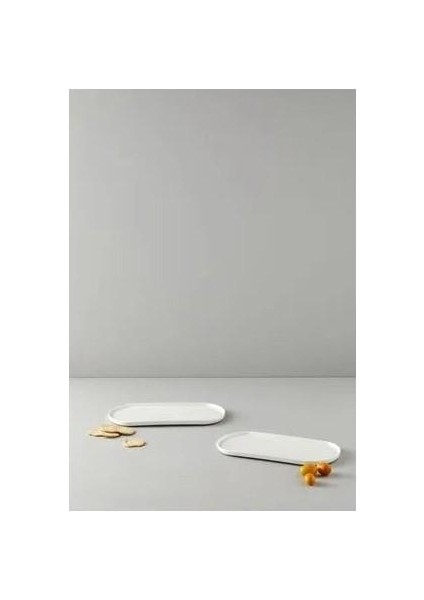 Pera Porselen Oval Sunum Tabağı 27 cm 2'li fiyatları