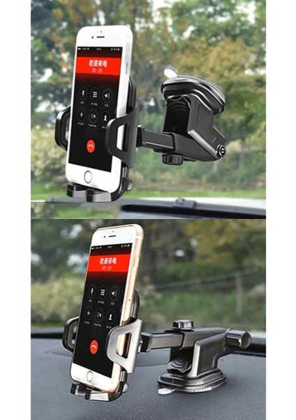 Araç Içi Vakumlu Uzayabilen Terminatör Telefon Tutucu (32 Cm) modelleri
