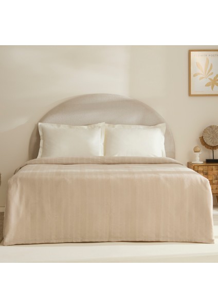Layna Ecocell Çift Kişilik Tek Pike Bej