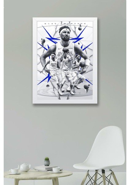 Klay Thompson Çerçeveli Tablo - Dallas Mavericks Nba Posteri Tablo fiyatları