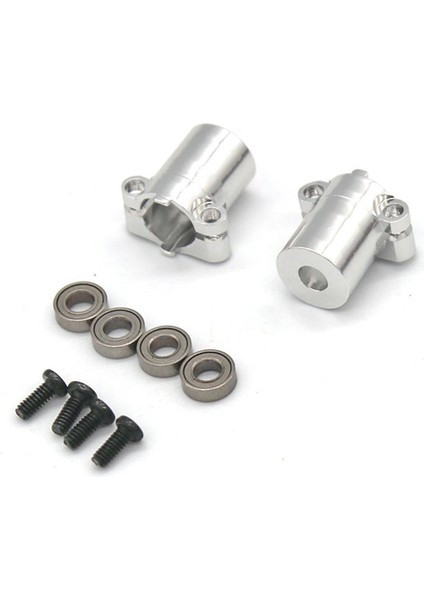 Metal Arka Düz Aks Adaptörü 1/18 Fms Eazyrc Rochobby Toyota Fj Cruiser Patriot Katana Rc Araba Parçaları, Gümüş (Yurt Dışından)