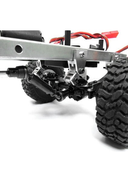 Metal Çelik Yaprak Yaylı Süspansiyon Seti Amortisör Wpl B1 B14 B24 C14 C24 4x4 4WD 1/16 Rc Araba Yükseltme Parçaları,1 (Yurt Dışından)