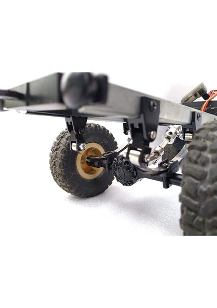 Metal Çelik Yaprak Yaylı Süspansiyon Seti Amortisör Wpl B1 B14 B24 C14 C24 4x4 4WD 1/16 Rc Araba Yükseltme Parçaları,1 (Yurt Dışından)