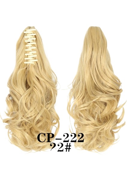 Avrupa ve Amerika Birleşik Devletleri Peruk Kadın Kıvırcık Saç Kaplan Ağız Klip At Kuyruğu (Yurt Dışından)