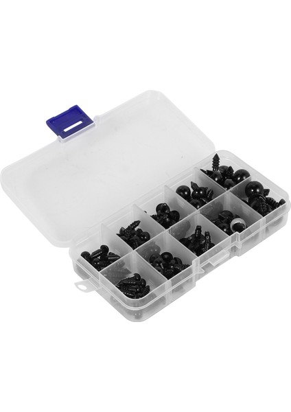 100 Adet 6-12 mm Plastik Emniyet Gözleri, Siyah Emniyet Gözleri Bebek Yapımı Için 100 Adet Yıkayıcı ile Oyuncak Yapımı Dıy El Sanatları (Yurt Dışından) modelleri