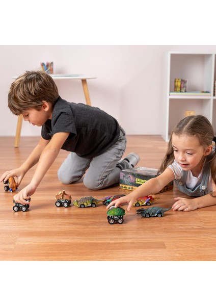 Çocuklar Için Dinozor Oyuncakları 3-7 Yaş Geri Çekilebilir Oyuncak Arabalar | Araç Oyun Setleri Dino Kid Yürümeye Başlayan Çocuk1 (Yurt Dışından) fırsatları