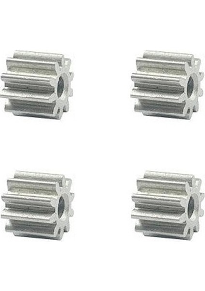 Adet LD-P06 Metal Motor Dişli 0.5 M 10 T Ldrc LD-P06 Ld P06 Unimog 1/12 Rc Kamyon Araba Yedek Parça Aksesuarları (Yurt Dışından)