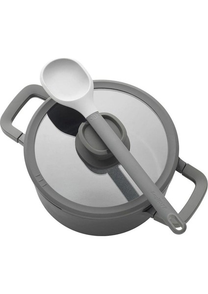 Leo Stone Yapışmaz Kapaklı Alüminyum Döküm Tencere 24X11 cm fiyatları