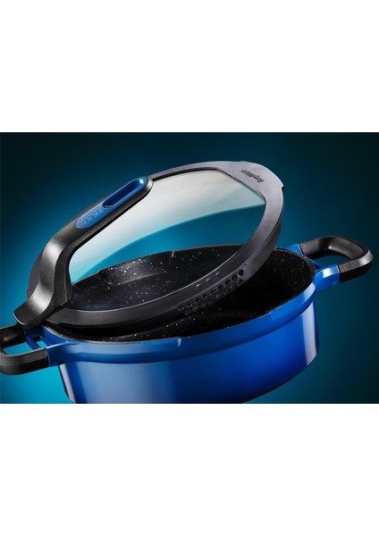 Gem Stay Cool Pilav Tenceresi 24cm - Mavi fiyatları