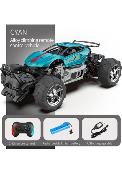1:12 Alaşım Gövde Uzaktan Kumanda Tırmanma Araba Yüksek Hızlı Araba Drift Oyuncak Araba LED Işık ile Off-Road Araç Çocuk Oyuncak Boys Hediyeler Için1 (Yurt Dışından)