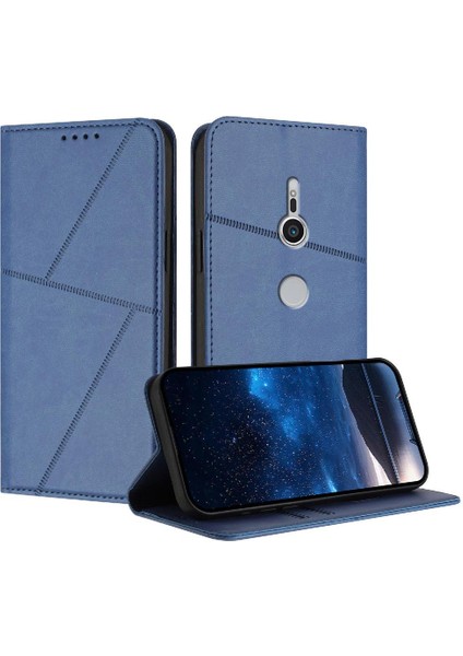 Kart Yuvaları ile Xperia Xz2 Anti-Parmak Izi Mat Doku Için Kılıf (Yurt Dışından)