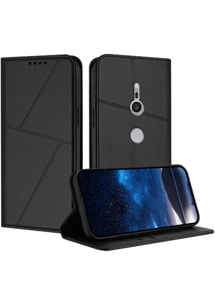 Kart Yuvaları ile Xperia Xz2 Anti-Parmak Izi Mat Doku Için Kılıf (Yurt Dışından)