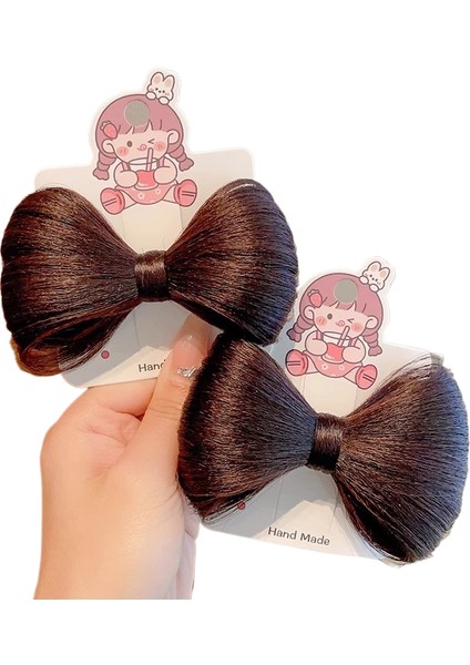 Çocuk Peruk Ilmek Mermer Kafa Bölmeleri Saç Tokaları (Yurt Dışından)