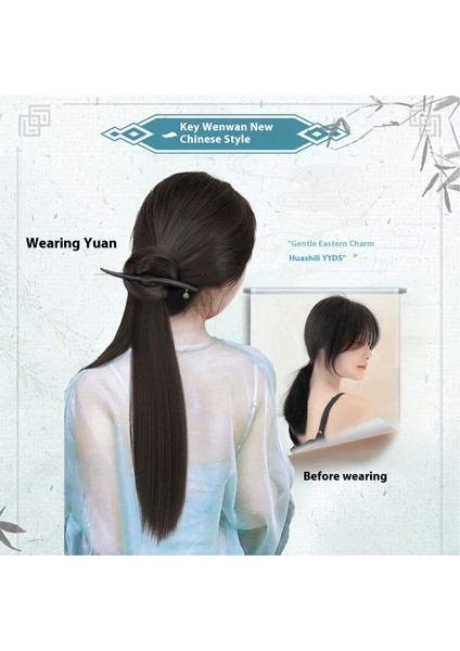 Peruk Örgülü Saç Topuzları Klasik Sıcak Saç Topuzları Saç Tokaları (Yurt Dışından) fiyatları