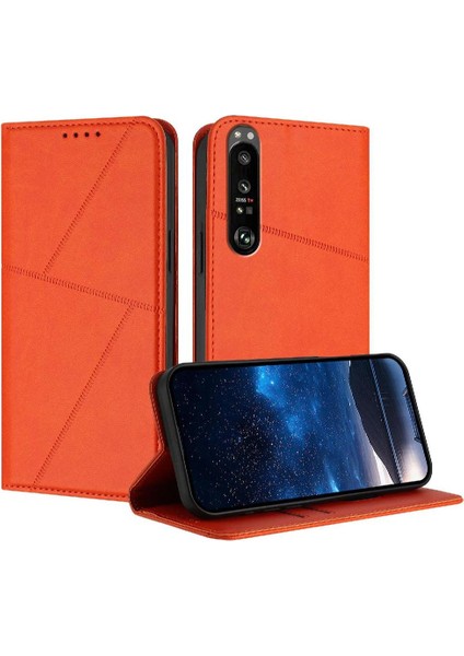 Kart Yuvaları ve Kickstand Darbeye Dayanıklı Kapak ile Xperia 1 Iıı Için Kılıf (Yurt Dışından)