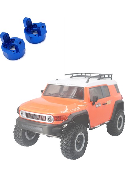 2 Adet Metal Ön C-Hub Taşıyıcı Teker Bloğu Yikong YK4102 YK4103 YK6101 YK4082 Rc Paletli Araba Yükseltme Parçaları, 2 (Yurt Dışından)