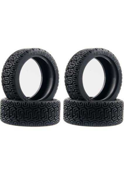 Adet 68MM 1/10 Rc On-Road Drift Touring Araba Lastik Lastik Jant Lastiği Sakura Traxxas Hsp Tamiya Hpı Kyosho Redcat, Siyah (Yurt Dışından)