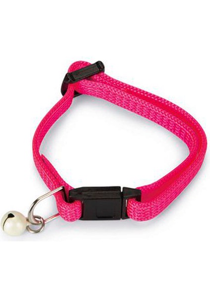 Yavru Kedi Tasması 23 cm Pembe Sptgl