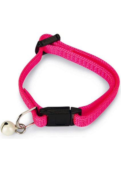 Yavru Kedi Tasması 23 cm Pembe Sptgl