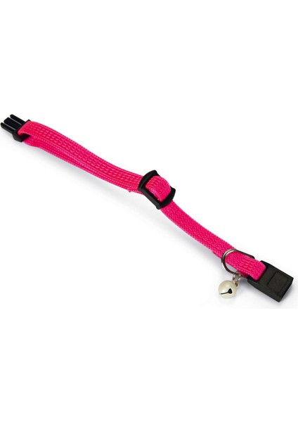 Yavru Kedi Tasması 23 cm Pembe Sptgl