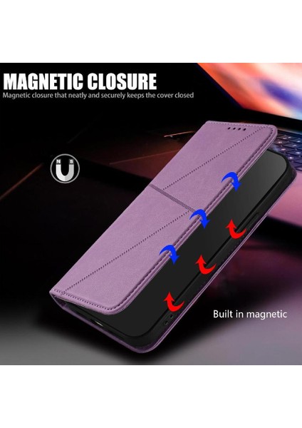 Kart Yuvaları ve Kickstand Mat Doku ile Poco F7 Ultra Için Kılıf (Yurt Dışından)
