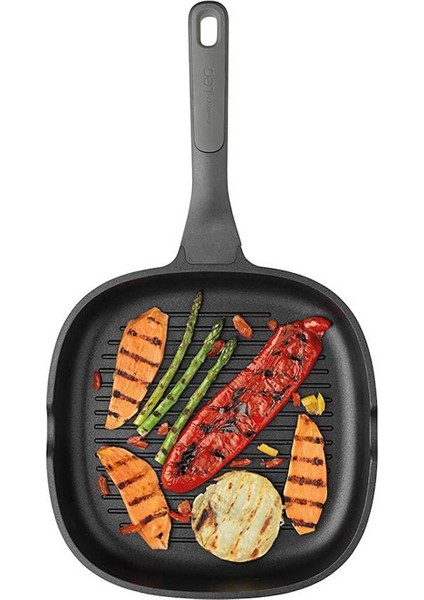 Leo Stone Yapışmaz Alüminyum Döküm Izgara Tavası 26 cm - 3950589 fiyatları