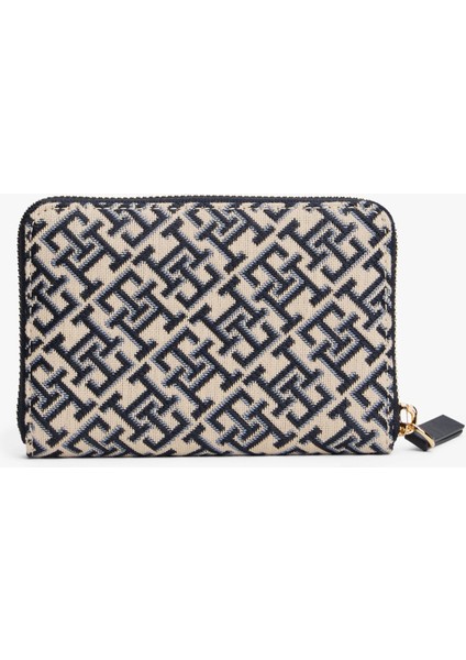 Th Jacquard Med Za Kadın Mavi Cüzdan AW0AW17479DW6 fiyatları