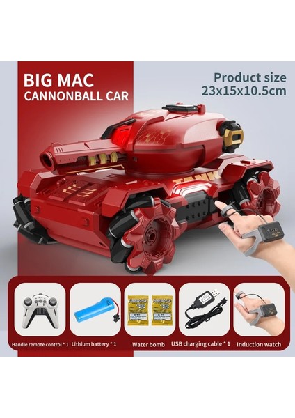 Savaş Rc Araba Rc Tankı Su Mermileri Bomba Araba Savaş Oyunu Eğlenceli Interaktif 2.4g 4WD Uzaktan Kumanda Elektrikli Su Bomba Tankı Oyuncaklar1 (Yurt Dışından)