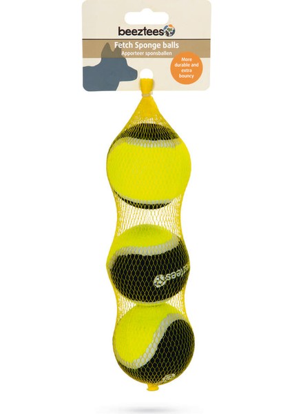Tenis Topu 3 Lü 6,3 cm