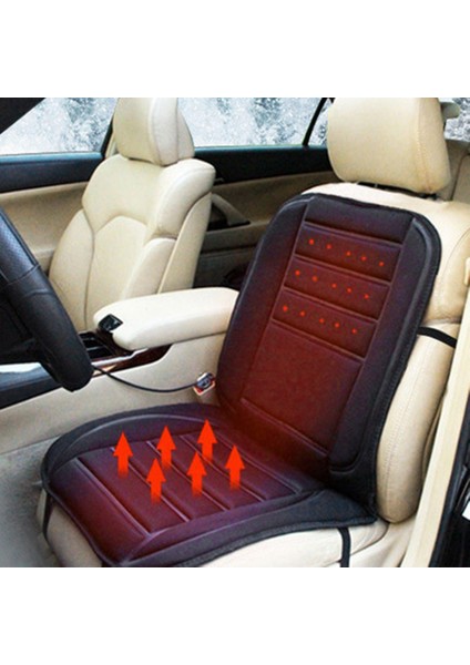 Araba Van Otomatik Isıtmalı Yastıklı Ped Kaymaz Sıcak Koltuk Minderi Kılıfı Isıtıcı 12V (Yurt Dışından) fiyatları