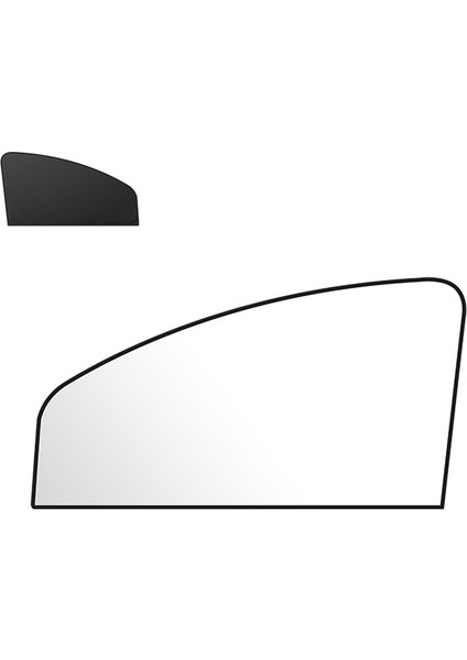 Titanyum Gümüş Kumaş Manyetik Araba Güneşliği Uv Koruma Ön Yan Pencere Güneşliği (Sürücü Tarafı, 80X50X20CM) (Yurt Dışından) fiyatları