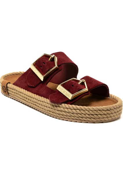 SYD12-00009 Bohonomad Sydney Kadın Terlik Bordo fiyatları