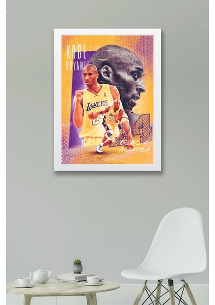 Kobe Bryant Çerçeveli Tablo - Basketbol Nba Posteri Tablo fiyatları