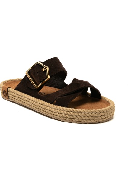 SEV12-00019 Bohonomad Sevilla Kadın Terlik Koyu Kahve fiyatları