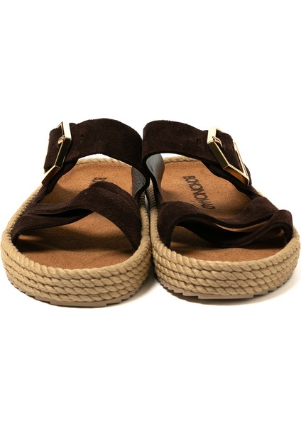 SEV12-00019 Bohonomad Sevilla Kadın Terlik Koyu Kahve fırsatları
