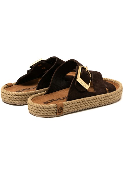SEV12-00019 Bohonomad Sevilla Kadın Terlik Koyu Kahve indirimleri