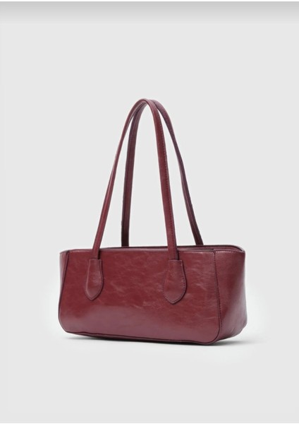 Vanilia Bordo Cilt Retro Pinterest Kadın Omuz Çantası fiyatları