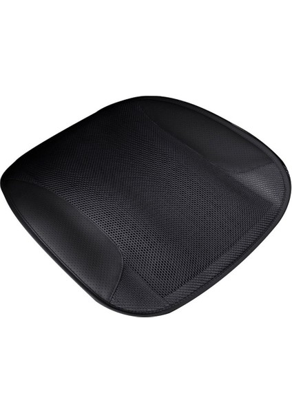 Araba Havalandırmalı Minder Yazlık Koltuk Soğutucu Otomotiv USB Soğutma Koltuk Kılıfı 5 Fan 3 Ayarlanabilir Hızı-Siyah (Yurt Dışından)