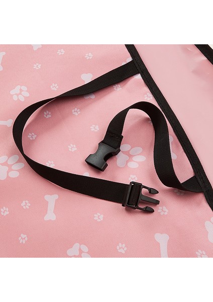 TG-PCU009 Su Geçirmez Araba Bagajı Arka Koltuk Kılıfı Evcil Hayvan Köpek Koltuk Matı Koruyucu Hamak Minderi Astarı-Pembe/pençe (Yurt Dışından) indirimleri