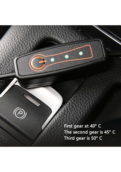Araba Için USB Isıtma Pedi 3 Sıcaklık Araba Koltuğu Kılıfı Minderi-Bej (Yurt Dışından) fırsatları