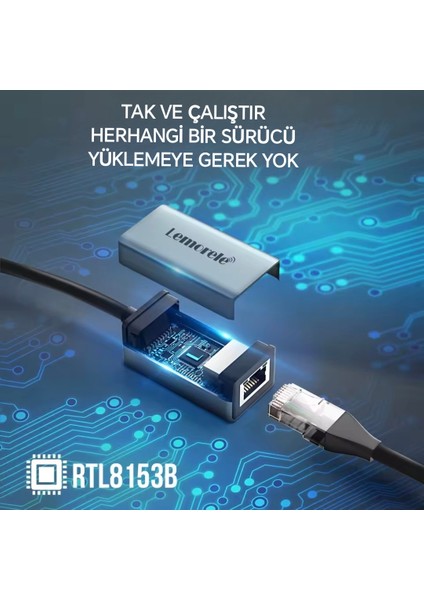 1000-Mbps RJ45 Ethernet Dönüştürücü Adaptör Type-C Metal Ce Lisanslı Sağlam Gigabit 1000Mbps RJ45 Ethernet Dönüştürücü Adaptör modelleri